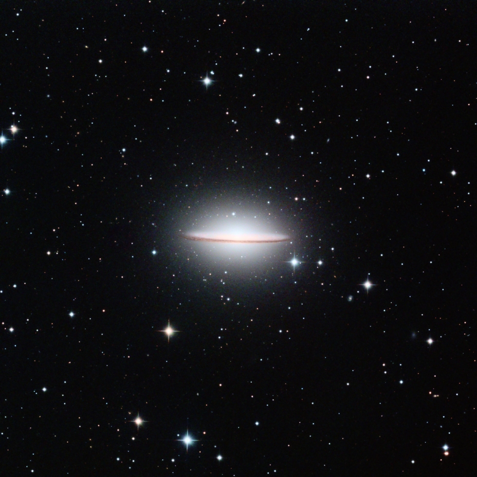 M104 The Sombrero Galaxy | Telescope Live